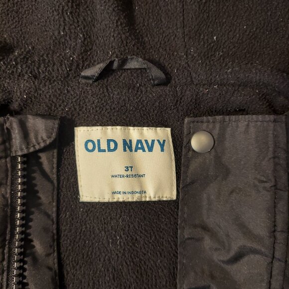 Old Navy Toddler Coat Hooded Jacket Size 3T | Raincoat Windbreaker - Picture 4 of 7